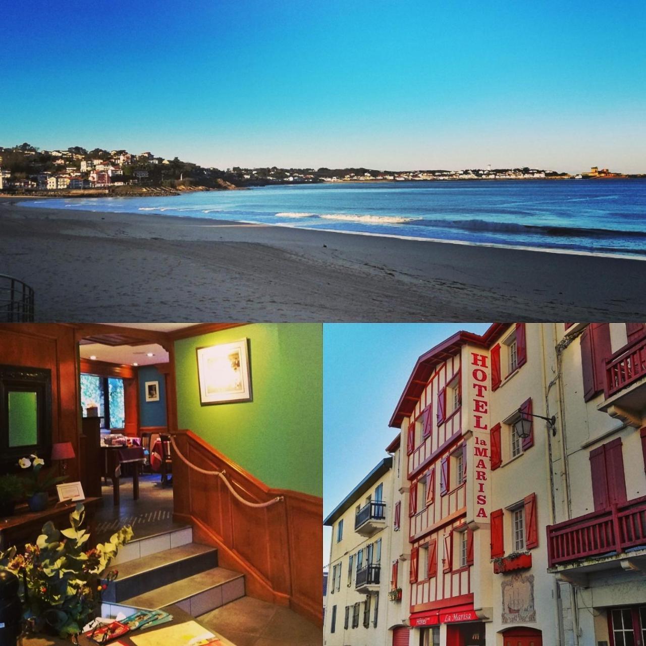 Hotel La Marisa Grande Plage Saint-Jean-de-Luz Eksteriør billede